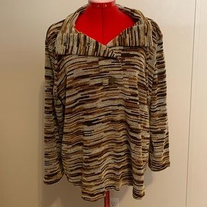 Ruby Rd PullOver Top